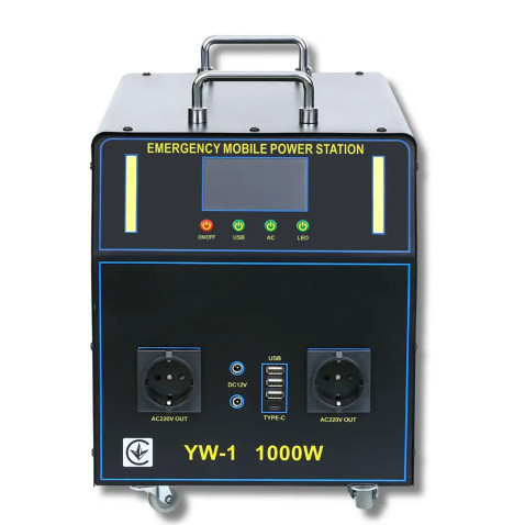 Система накопичення енергії Power Station YW-1 1000W 1300Вт/год Система накопичення енергії Power Station YW-1 1000W 1300Вт/год